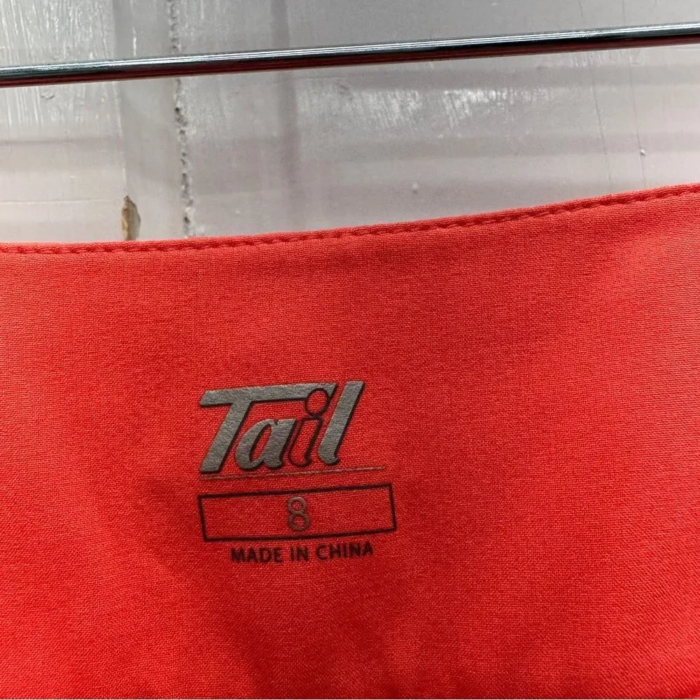 Tail peach‎ coral Bermuda golf shorts women's 8 various pockets